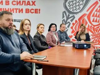 Онлайн-нарада з лідером партії — Юлією Тимошенко.