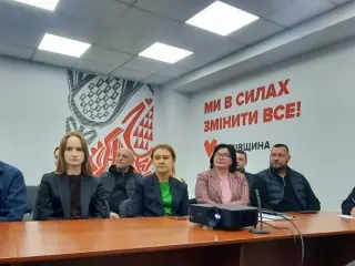 Сьогодні команда Криворізької міської організації ВО «Батьківщина» на чолі з Ольгою Бабенко взяла участь у селекторній нараді з керівництвом партії.