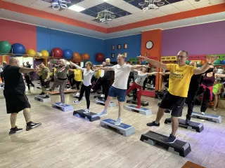 За ініціативи Ольги Бабенко  провели акцію «Спорт єднає покоління, робить нас сильнішими фізично і духовно».