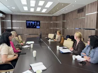 Під керівництвом Ольга Бабенко голови Криворізької районної та міської організації ВО «Батьківщина» відбулося чергове засідання активу партії.
