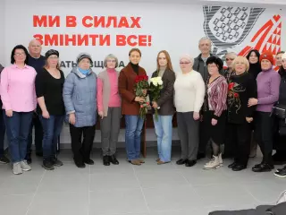 Відбулася зустріч Ольги Бабенко, голови Криворізької міської організації ВО «Батьківщина», та депутата Дніпропетровської обласної ради Марії Бабенко з мешканцями Саксаганського району.