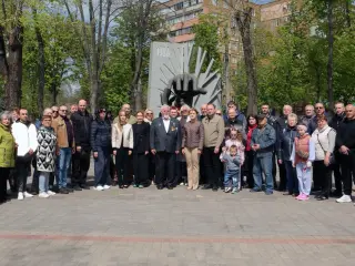 Вшанування пам’ять ліквідаторів Чорнобильської катастрофи.