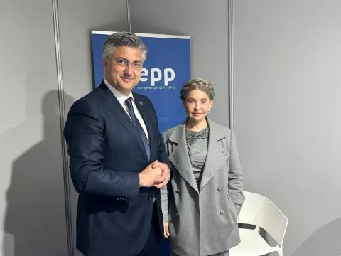 Юлія Тимошенко зустрілася з Прем’єр-міністром Хорватії